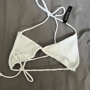 White Ark Swimwear Bikini Top
